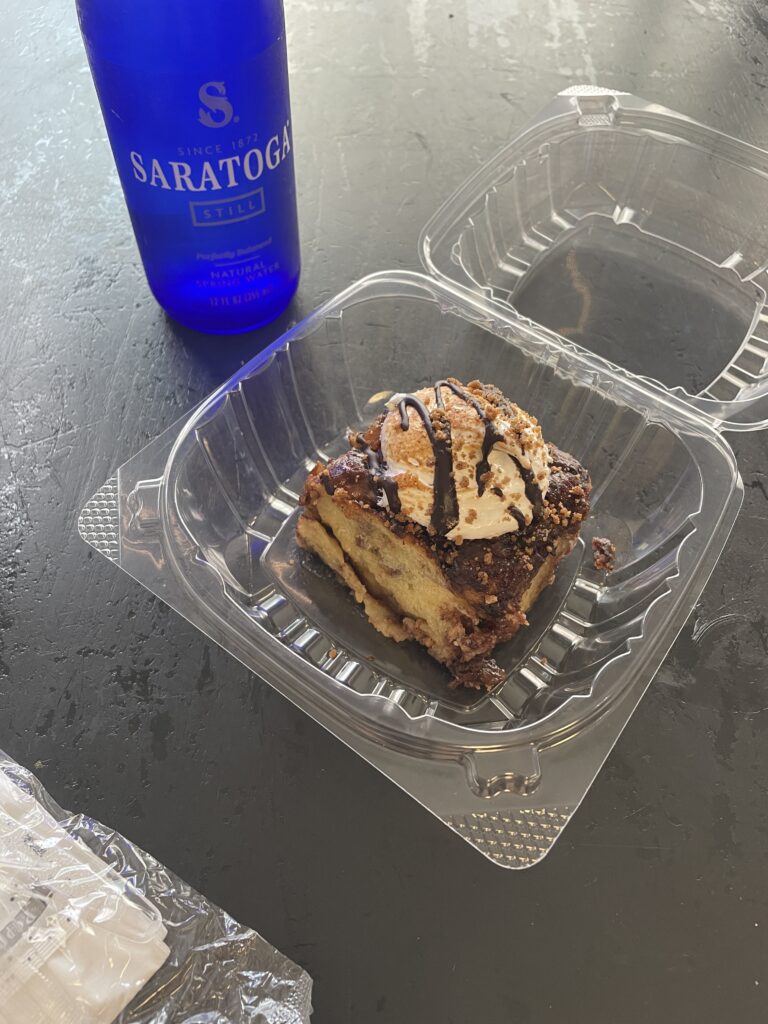 s'mores cinnamon roll
